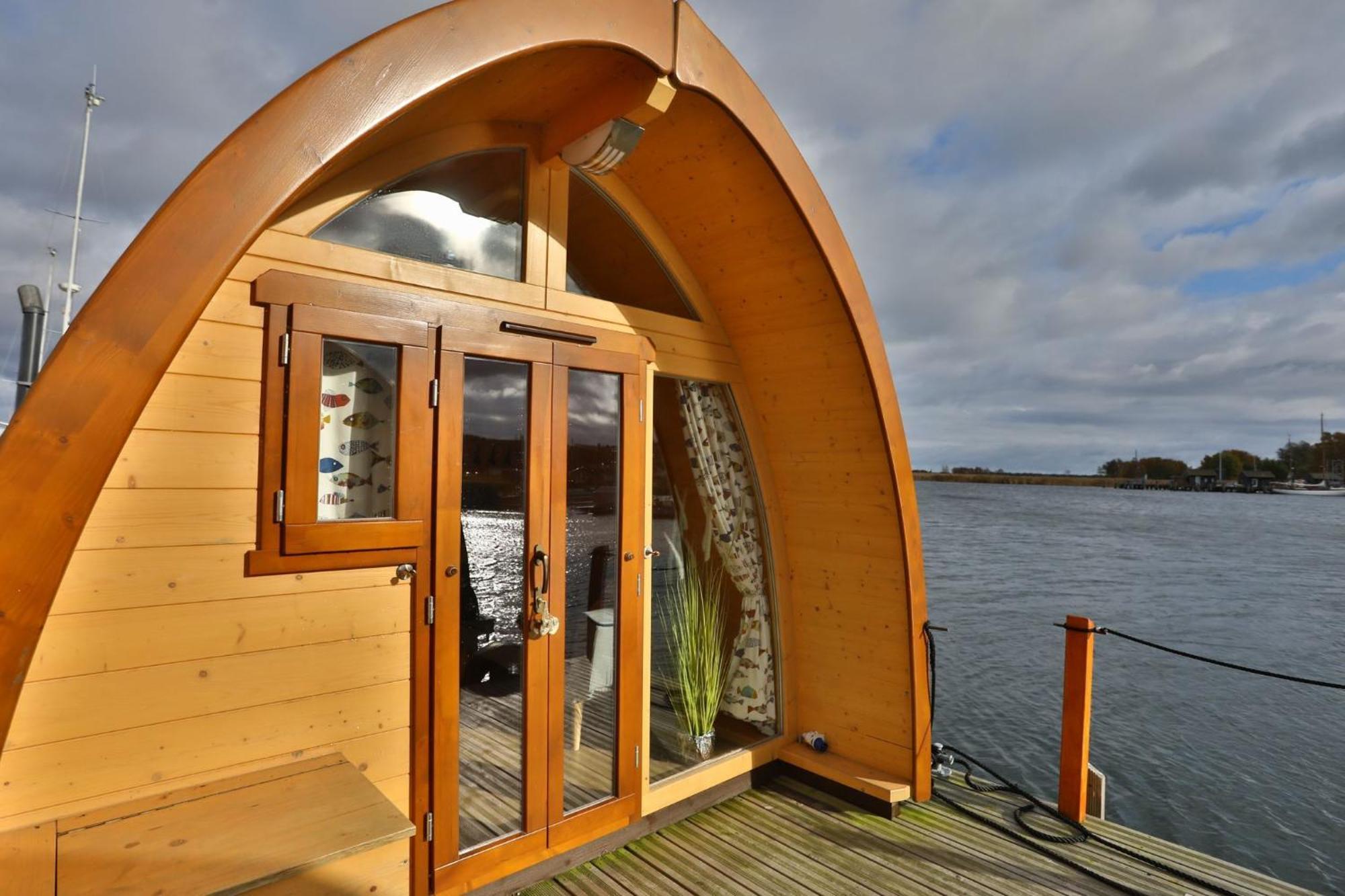 Hotel Hausboot Dotterbart Gager Zewnętrze zdjęcie